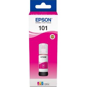 101 - C13T03V34A , EPSON,  Magenta Ink Bottle 70ml