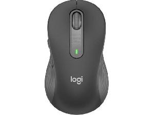  Signature M650, Logitech, Mouse, Bluetooth, Logi Bolt Bluetooth, 4K dpi, 5 Button, 1xAA-20/24 month, 111.2g, Black.