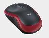 M185, Logitech, Mouse, Wireless Mouse M185 - RED - 2.4GHZ  DPI 1000±  1xAA .