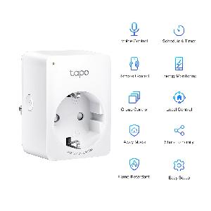 Tapo P110 TP-Link, Mini Smart Wi-Fi Socket	Energy Monitoring 16A