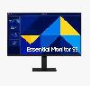 Essential S3 S30GD, SAMSUNG, Monitor, LS24D300GAIXCI 24" FHD 1920x1080 IPS 5ms 100Hz VGA - HDMI.