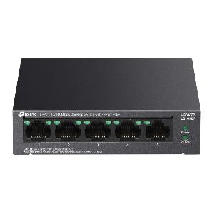 LS105LP, TP-Link, 5-Port 10/100Mbps Desktop Switch with 4-Port PoE+