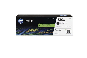  230A, HP, Toner Cartridge, Black 2,000 pages.
