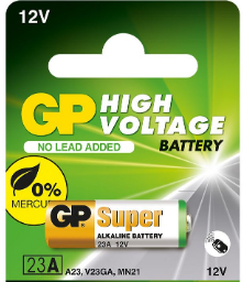  GPPBA23AF002, GP, Battery, 12.0V 23AF-2C5 Alkaline for Remote control .