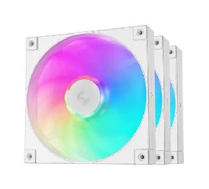 FD14 ARGB WH, DEEPCOOL,140×140×25 mm ARGB white, ±400 RPM-1650 RPM, 82.53 CFM, ≤25.2dB