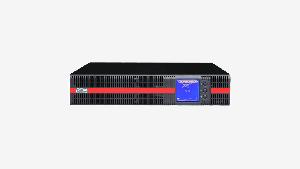  MRT-1000, POWERCOM, UPS, 1000VA/1000W,On-Line, 2xSchuko,208-240VAC,12V7Ahx3,USB,Sinewave,Rack Mount, Black.