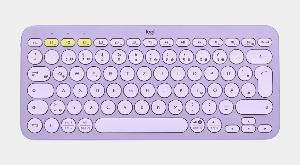 K380, LOGITECH Bluetooth Keyboard  Multi-Device -LAVENDER LEMONADE (L920-011166 )