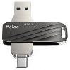 NT03US11C-064G-32BK, NETAC, US11 USB3.0+TypeC Dual Flash Drive 64GB