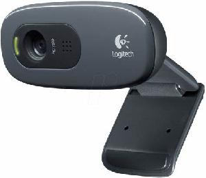 C270, LOGITECH HD Webcam 720p/30fps, pixel: 0.9, 55°, USB BLACK 1.5 m (L960-001063) C270, LOGITECH HD Webcam 720p/30fps, pixel: 0.9, 55°, USB BLACK 1.5 m (L960-001063)