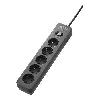 PME5B-GR, APC Essential SurgeArrest 5 Outlet, 1.5 m  Black 230V, 10 A , 2300 W, Germany