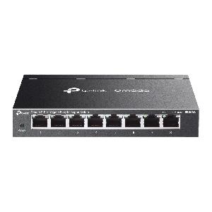 Omada ES208G, TPLINK, Switch, Omada 8-Port Gigabit Easy Managed Switch.