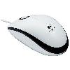  M100, Logitech, Mouse, L910-006764 USB 1,8m, 1000dpi, 3 Button, 90 g, White.