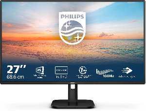  27E1N1100A/01, PHILIPS, Monitor, 27"1920x1080, 100Hz, IPS, MPRT 1 ms,178º /178º, 250cd/m² Built-in stereo speakers,VGA,HDMI 