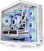 View 380 TG ARGB SnowThermalTake, White, Tempered Glass/120mm ARGB Lite White Fan*4/CA-1Z2-00M6WN-00