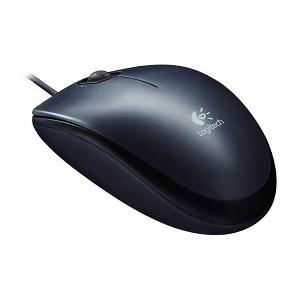 M90 Logitech mouse, Grey, USB, 1000dpi, 3 buttons, 1.8m, 90g, 1Y, (L910-001793)