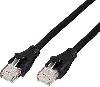 C1814GBK,UNITEK 15M, CAT.6 Flat Cable - RJ45 (8P8C) Male to RJ45 (8P8C) Male, Black