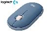 M350 Pebble Mouse, Logitech Wireless Mouse  BLUEBERRY-1000 DPI, Bluetooth 2.4GHZ/BT L910-006753