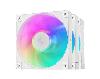 FD12 ARGB-3 IN 1,  DEEPCOOL,120×120×25 mm ARGB white, 3 pack, ±400 RPM-2050 RPM, 63.6 CFM, ≤26.9 dB