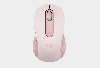 LOGITECH M650 Signature Bluetooth Mouse , 400 Up to 4000 DPI, ROSE L910-006254