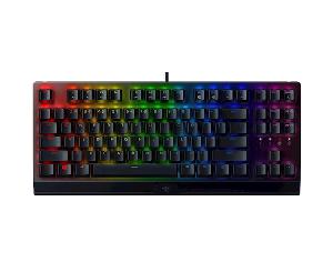 RZ03-03490100-R3M1 Razer Gaming Keyboard BlackWidow V3 TKL Green Switch USB US RGB, Black