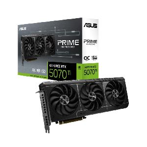 PRIME RTX5070TI-O16G, ASUS, Ggraphics Card, GeForce RTX 5070Ti 16GB GDDR7 OC Edition .