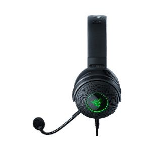 RZ04-03770200-R3M1 Razer Kraken V3 Wired USB Gaming Headset, With Razer Chroma RGB, TriForce Titanium 50mm Drivers