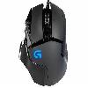 G502, Logitech High Performance Gaming Mouse, 100–25,600 DPI, 11 Buttons, RGB, 2.1m USB, 1Y, (L910-005470)