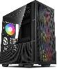  CH560, DEEPCOOL, CASE, ATX, Fans 3×ARGB140+ARGB120, AIO 360mm, Air 175mm, GPU 380mm, 3.5"x3, USB3.0×1, Type-C, Audio, 1yr.