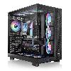 View 380 XL TG ARGB, THERMALTAKE Mid Tower Chassis, 4xARGB Lite Rev fan, 1x3.5, 2x2.5, Type-Cx1, USB3.0x2, CA-11E-00M1WN-00