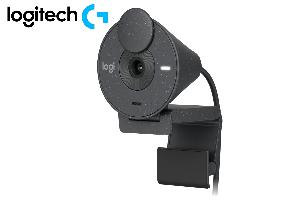 Brio 300 LOGITECH  Full HD 1080p/30fps, 2mp,  70°, webcam noise-reducing mic GRAPHITE - USB 1.5 m 960-001436