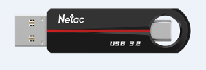  US18, NETAC, Flash Memory, 256GB USB3.2+TypeC Dual Flash Drive  .