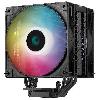  AG400 DIGITAL BK ARGB, DEEPCOOL, Air Cooler, Universal, 152.7mm, TDP 220W, PWM 500~2100RPM, 31.6db, 4+3-pin+9pin USB, ARGB, 