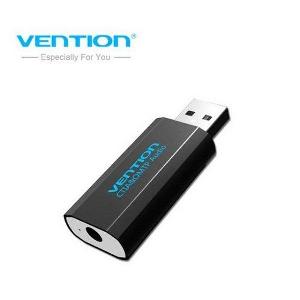 VAB-S15-B, VENTION  4Pole USB External Sound Card Black