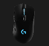 G703, Logitech gaming mouse, HERO Sensor, DPI 100–25,600, 95 grams USB 1.8m, BLACK (L910-005640)