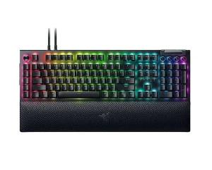  BlackWidow V4 Pro, RAZER, Keyboard, mechanical 104key Yellow Switch, USB-A, EN, RGB, black.