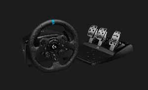 G923, LOGITECH Racing Wheel and Pedals - PC/PS - BLACK - USB  - L941-000149