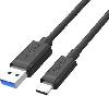 C14103BK-1.5M, UNITEK 1.5M USB3.0 AM TO CM Cable, Black C14103BK-1.5M, UNITEK 1.5M USB3.0 AM TO CM Cable, Black