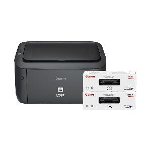  LBP6030B, CANON, Printer, mono Laser, print A4, 18ppm, 600 x 600 dpi, Max 5,000 pages per month, USB, (2 x Cartridge 725 BUN