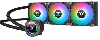 TH360 V2 ARGB, ThermalTake, Black Liquid TDP 355w System, 120 ARGB Fan *3, PWM500~2000RPM, CL-W362-PL12SW-A