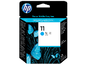 C4836AE, HP 11, Cyan Ink Cartridge 