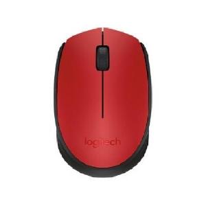  M171, Logitech, Mouse, USB Wireless 1000 dpi 3 Button, 1xAA-12 month 70,5g Red.