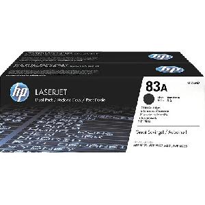 CF283AF, HP 83A 2-pack Black Original LaserJet Toner Cartridges