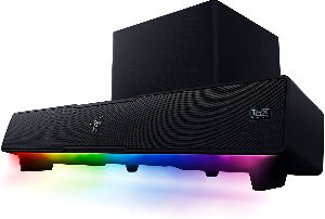 RZ05-03920100-R3G1 Speaker Razer Leviathan V2 7.1 THX Spatial Audio- Chroma RGB - Bluetooth 5.2 - for PC, Desktop/Laptop