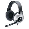 HS-05A, Genius, Headset, Volume control, mic mute, 3.5 mm jack, 1.8 m, Silver.