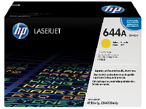 Q6462A, HP 644A, Yellow Laserjet Toner Cartridge