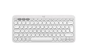 K380s, Logitech PEBBLE KEYS 2 Bluetooth keyboard with customizable keys, White L920-011852