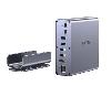 D1135AGY01, UNITEK, Docking Station, 15-in-1 (2*HDMI 4K+DP 4K+2*USB2.0+USB3.0+2*USB 10Gbps+USB-C 5Gbps + USB-C 10Gb+ SD/Micr  D1135AGY01, UNITEK, Docking Station, 15-in-1 (2*HDMI 4K+DP 4K+2*USB2.0+USB3.0+2*USB 10Gbps+USB-C 5Gbps + USB-C 10Gb+ SD/Micr