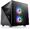 Divider 200 TG, ThermalTake, Black, Tempered Glass, 200mm Standard Fan*1, 120mm Standard Fan*1, CA-1V1-00S1WN-00