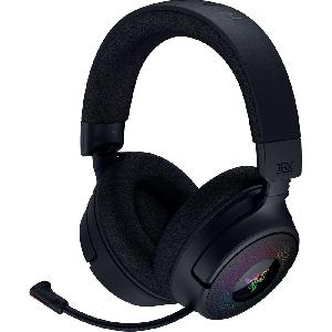  RZ04-05170100-R3M1, RAZER, Headphone, Razer Gaming Headset Kraken V4, USB-A/WL/BT, RGB, black.