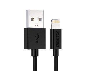 XAL-0003, Choetech XAL-0003 USB-A to Ligtning Cable Black